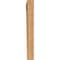 Ekena Millwork Traditional Block Smooth Bracket, Western Red Cedar, 5 1/2"W x 42"D x 48"H BKT06X42X48TRA05SWR - alternate 3